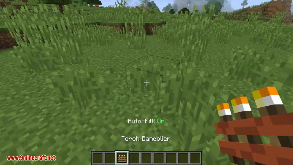 Torch Bandolier Mod (1.19.4, 1.18.2) - Standalone Torch Holder Mod 4