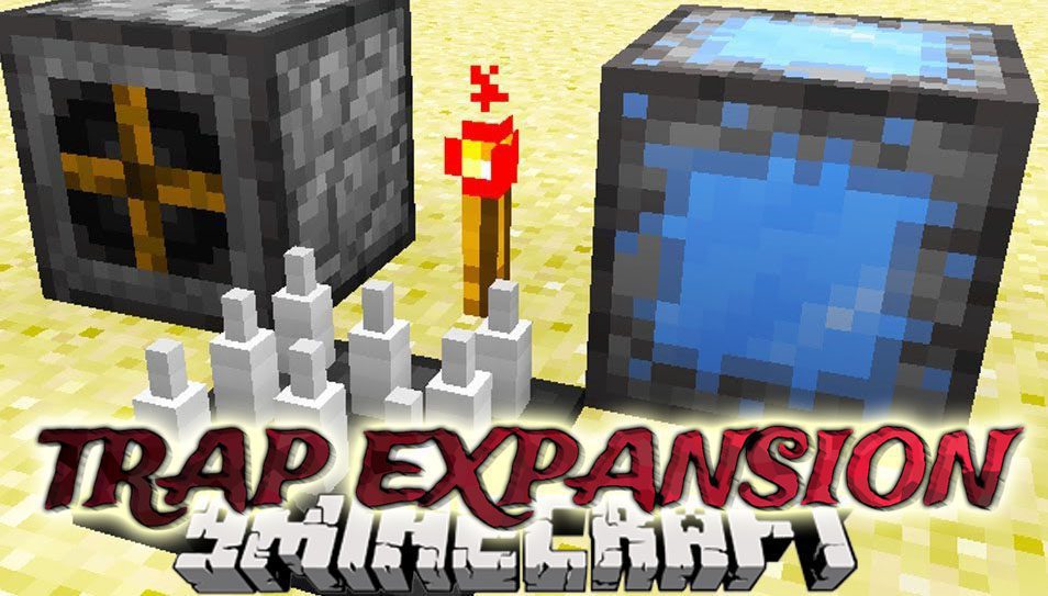 Trap Expansion Mod (1.19.3, 1.18.2) - Powerful Fan, Automatic Traps 1