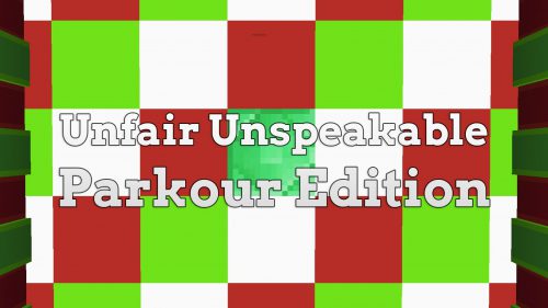 Unfair Unspeakable – Parkour Edition Map 1.12.2, 1.12 for Minecraft Thumbnail