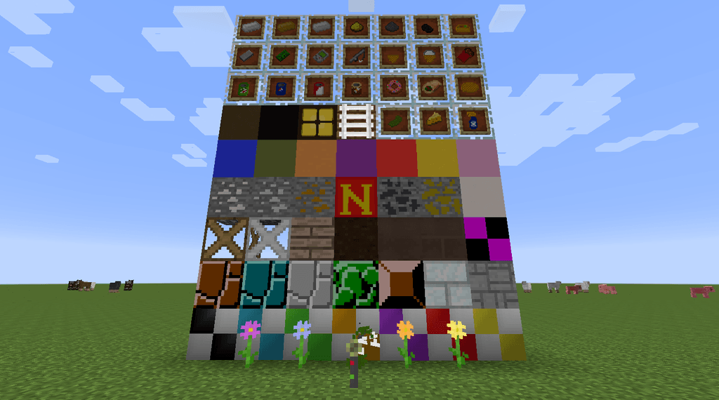 NiftyBlocks Mod (1.20.2, 1.19.4) - Great Creative and Survival Friendly 8