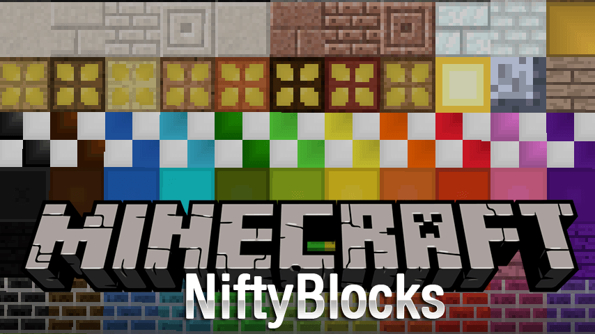 NiftyBlocks Mod (1.20.2, 1.19.4) - Great Creative and Survival Friendly 1