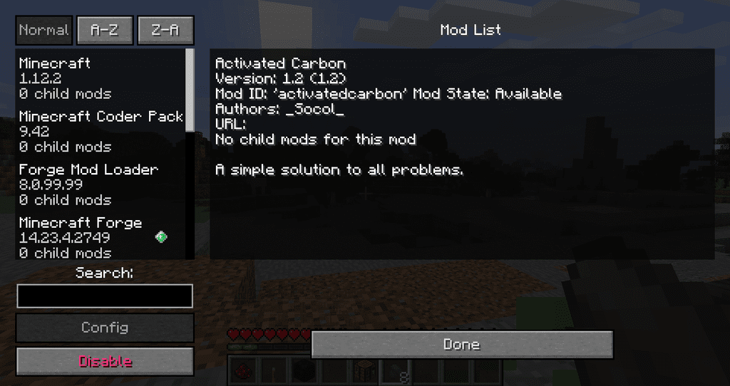 Activated Carbon Mod 1.12.2 10