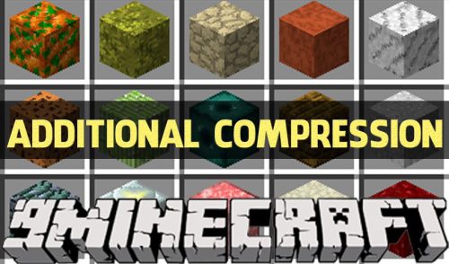 Additional Compression Mod 1.12.2, 1.10.2 (Compressed Blocks) Thumbnail