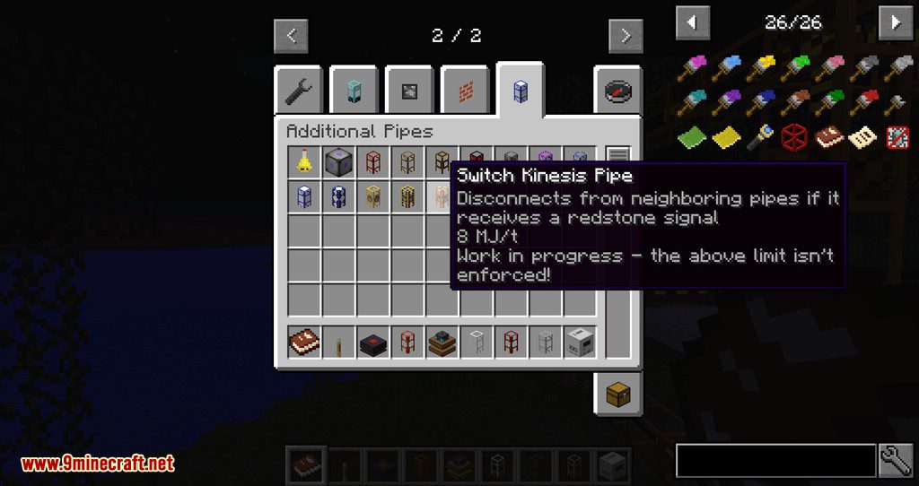 Additional Pipes Mod 1.12.2, 1.7.10 for Buildcraft (Almost Enough Pipes) 10