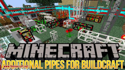 Additional Pipes Mod 1.12.2, 1.7.10 for Buildcraft (Almost Enough Pipes) Thumbnail