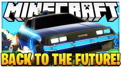 Back to the Future Return Mod 1.12.2 (Driveable Deloreans) Thumbnail