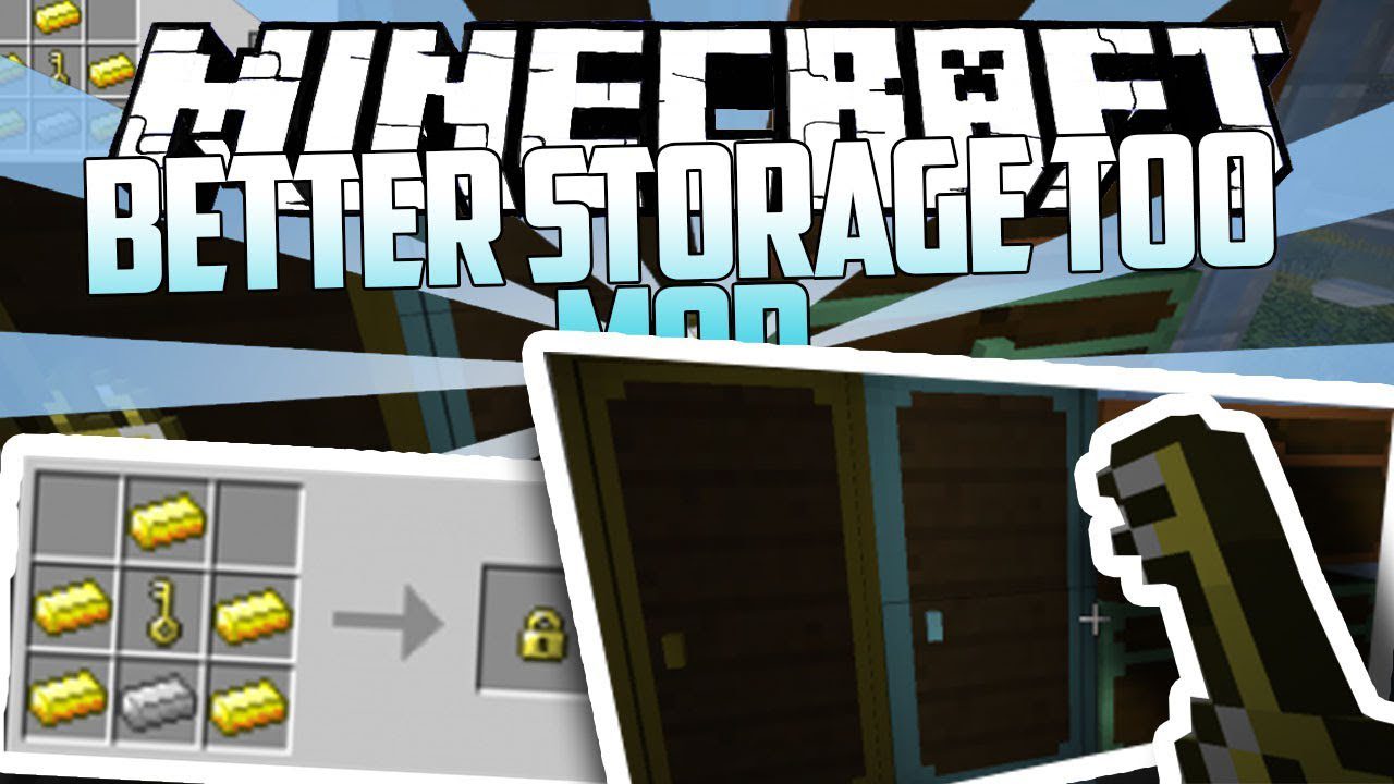 Better Storage Too Mod 1.16.5, 1.15.2 (More Storage Options) 1