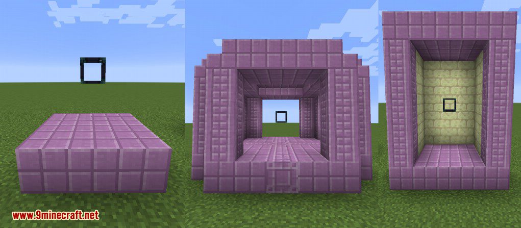 End Teleporters Mod 1.15.2, 1.14.4 (A New Teleportation Mod) 15