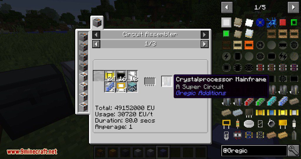 Gregic Additions Mod 1.12.2 (Makes GTCE Identical To GT5U) 7