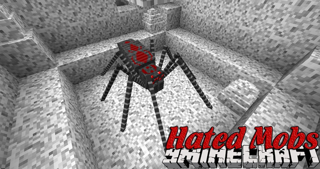 Hated Mobs Mod 1.12.2 (Annoying and Scary Insects) 1