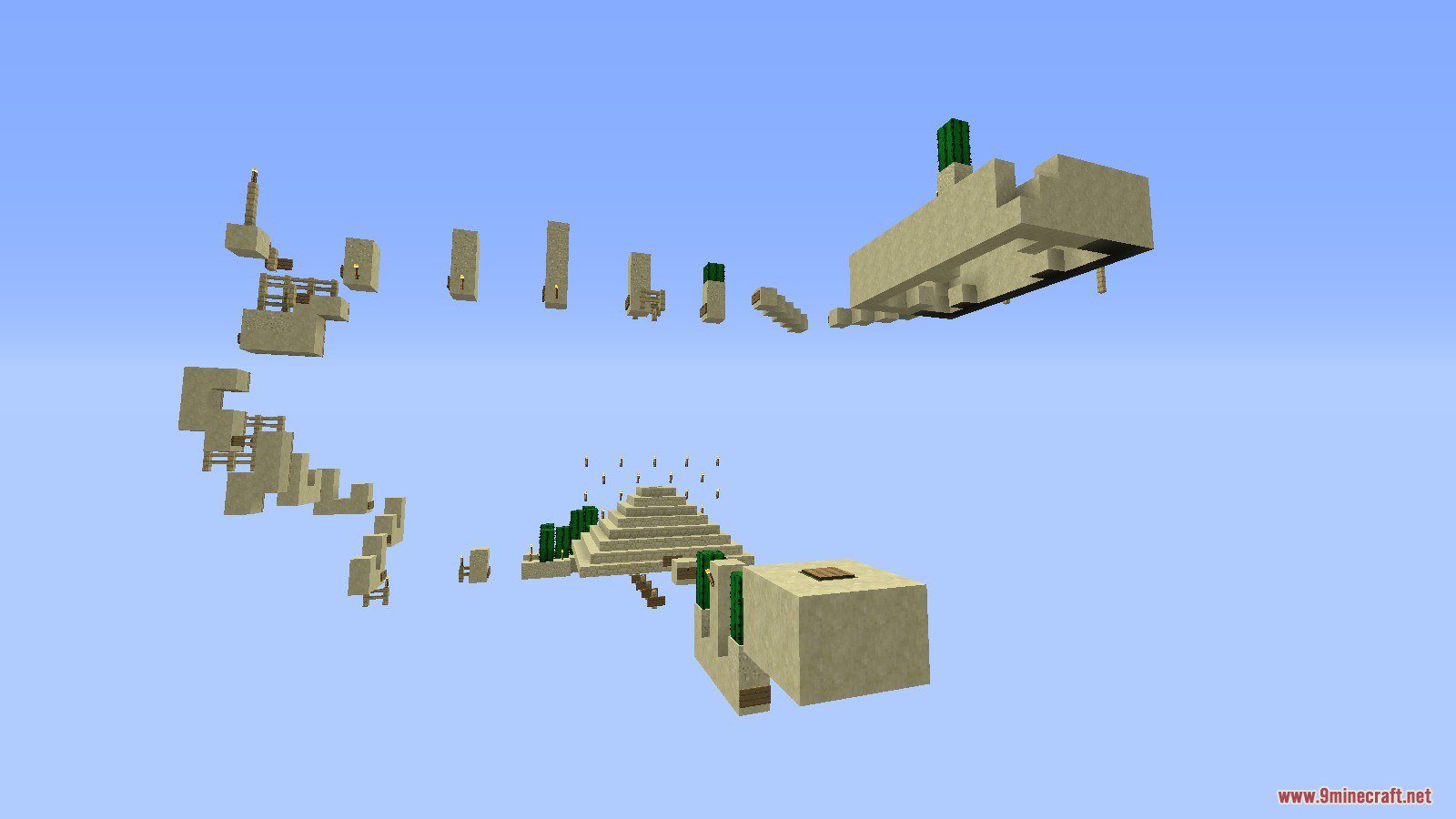 JUMP! Map 1.13.2 for Minecraft 12