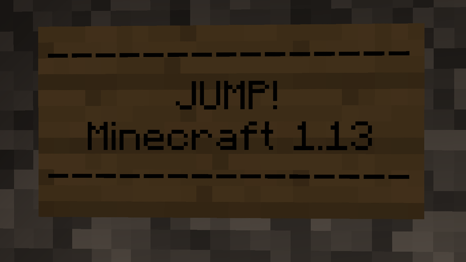 JUMP! Map 1.13.2 for Minecraft 1