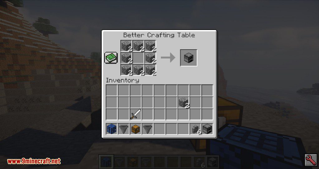 Low Tech Crafting Mod (1.19.2, 1.18.2) - Better Crafting Table 7