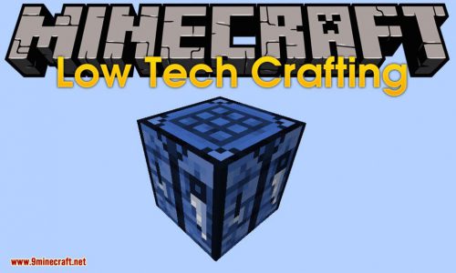 Low Tech Crafting Mod (1.19.2, 1.18.2) – Better Crafting Table Thumbnail