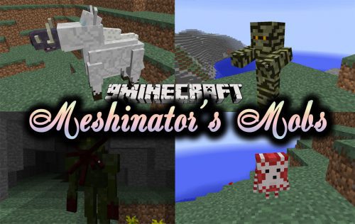 Meshinator’s Mobs Mod 1.12.2 (Mobs from the Game Stalker) Thumbnail