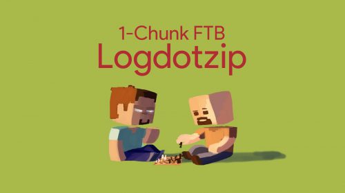 One Chunk Find The Button: Logdotzip Map 1.13.2 for Minecraft Thumbnail