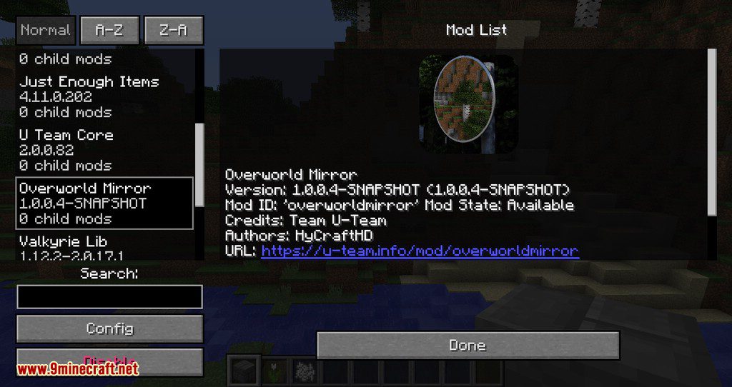 Overworld Mirror Mod (1.20.1, 1.19.4) - Link To The New World 7