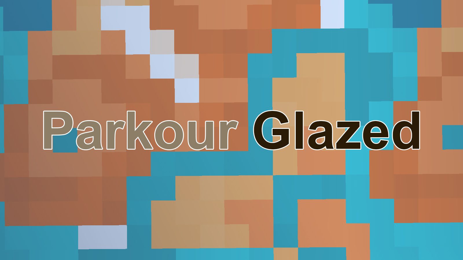 Parkour Glazed Map 1.12.2, 1.12 for Minecraft 1