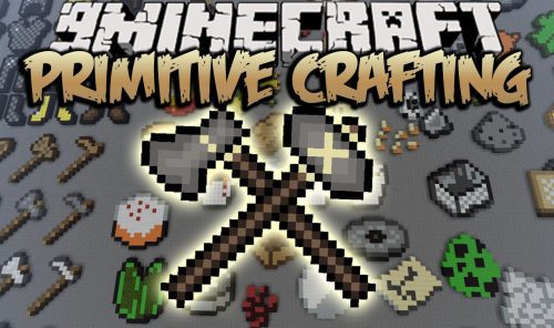 Primitive Crafting Mod 1.12.2 (Crafting Items Directly in Your Inventory) Thumbnail