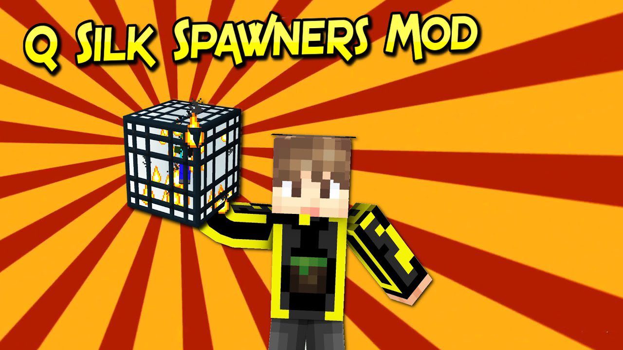 Q Silk Spawners Mod 1.12.2 (Break Spawners with Silk Touch) 1