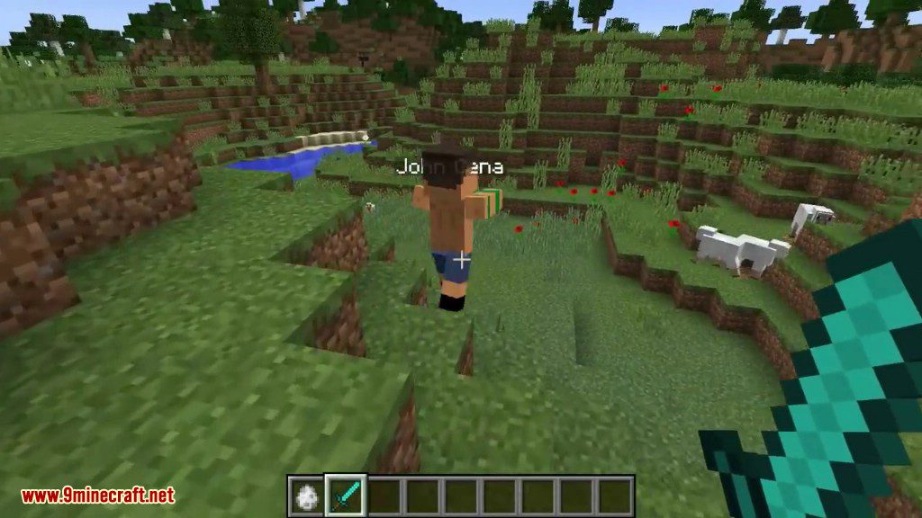 Rideable John Cena Mod 1.12.2 for Minecraft 4