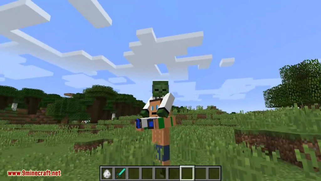 Rideable John Cena Mod 1.12.2 for Minecraft 7