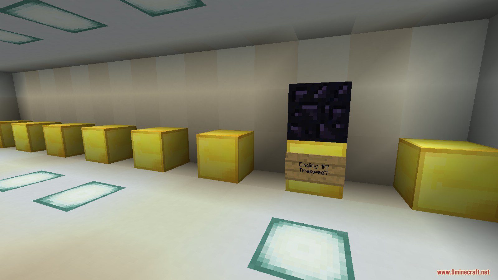 Sit it a Cube and Do Nothing Map 1.13.2 for Minecraft 9