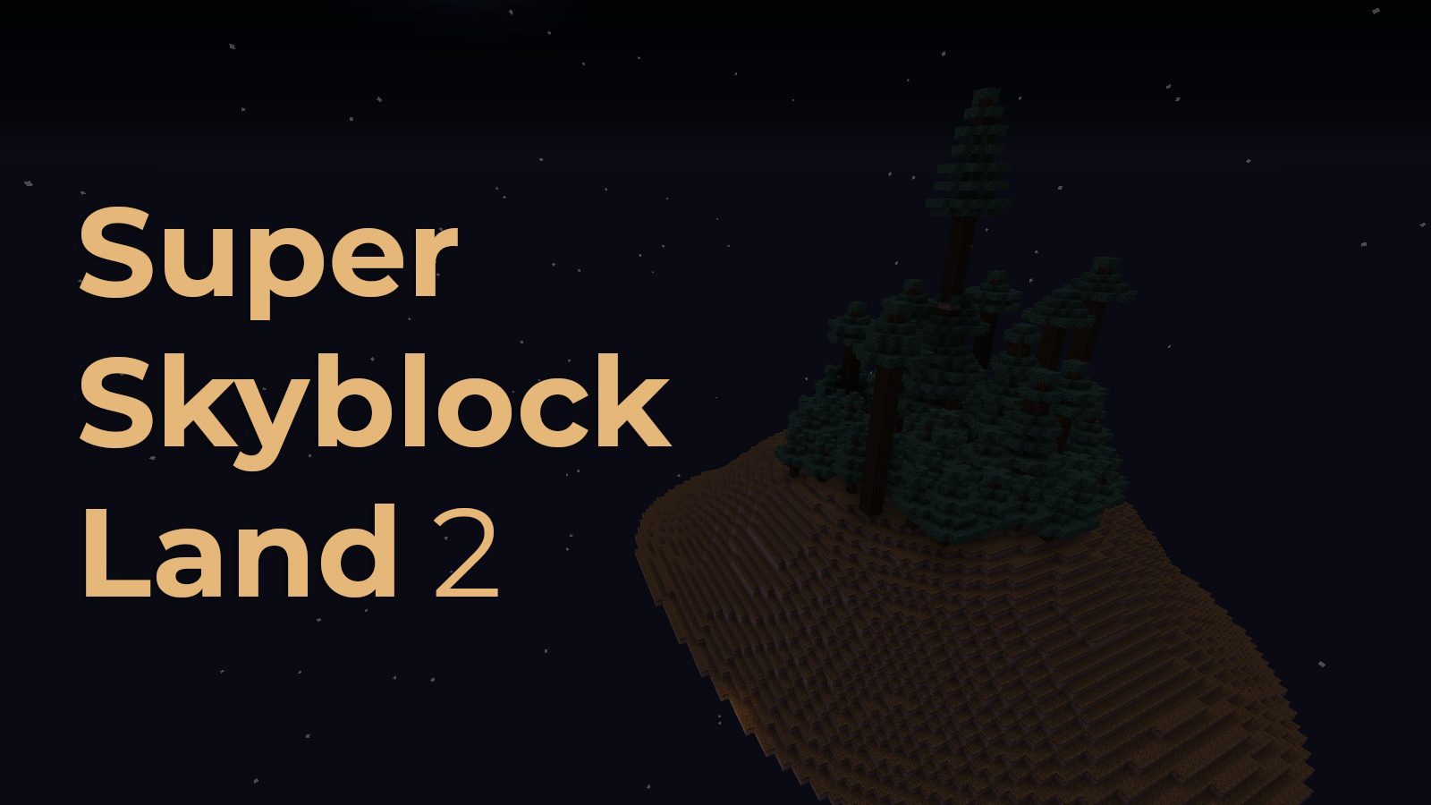 Super Skyblock Land 2 Map 1.13.2 for Minecraft 1