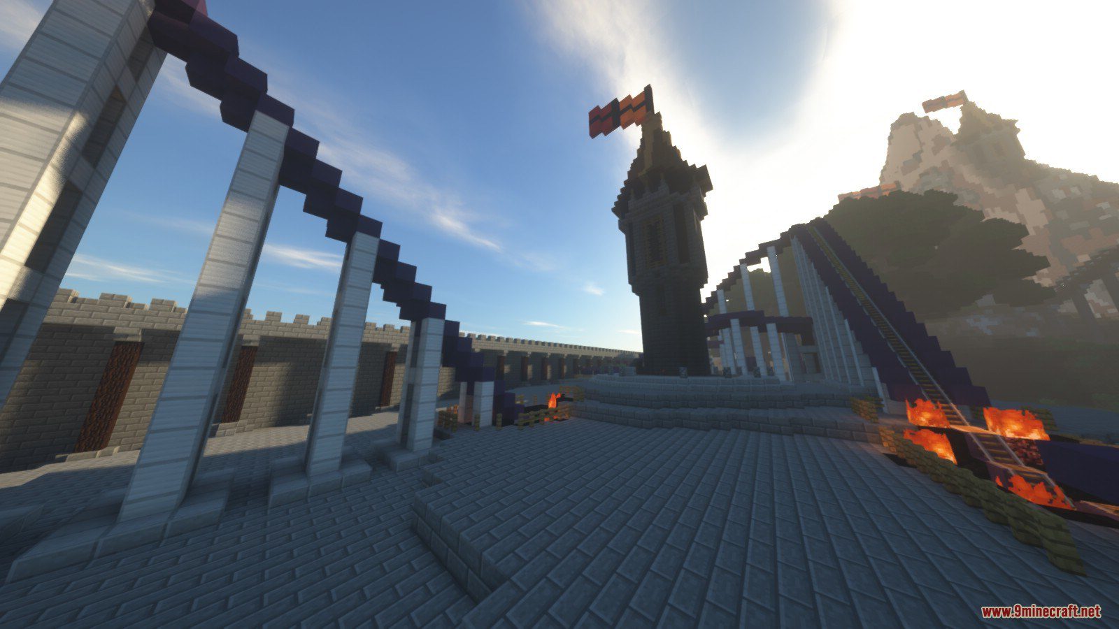 Topo Castle Park Map 1.12.2, 1.12 for Minecraft 11