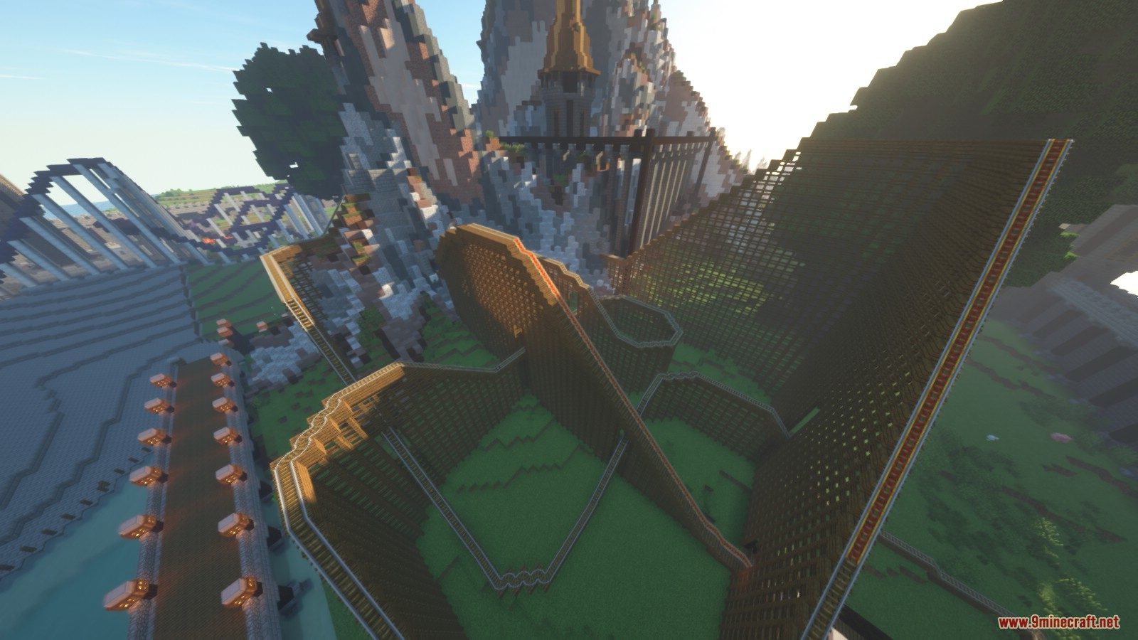 Topo Castle Park Map 1.12.2, 1.12 for Minecraft 13