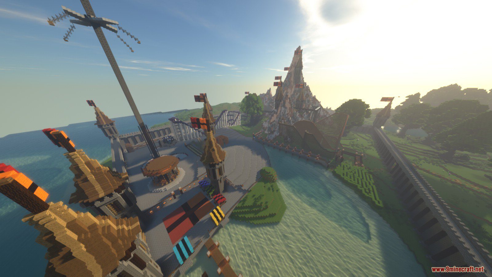 Topo Castle Park Map 1.12.2, 1.12 for Minecraft 4