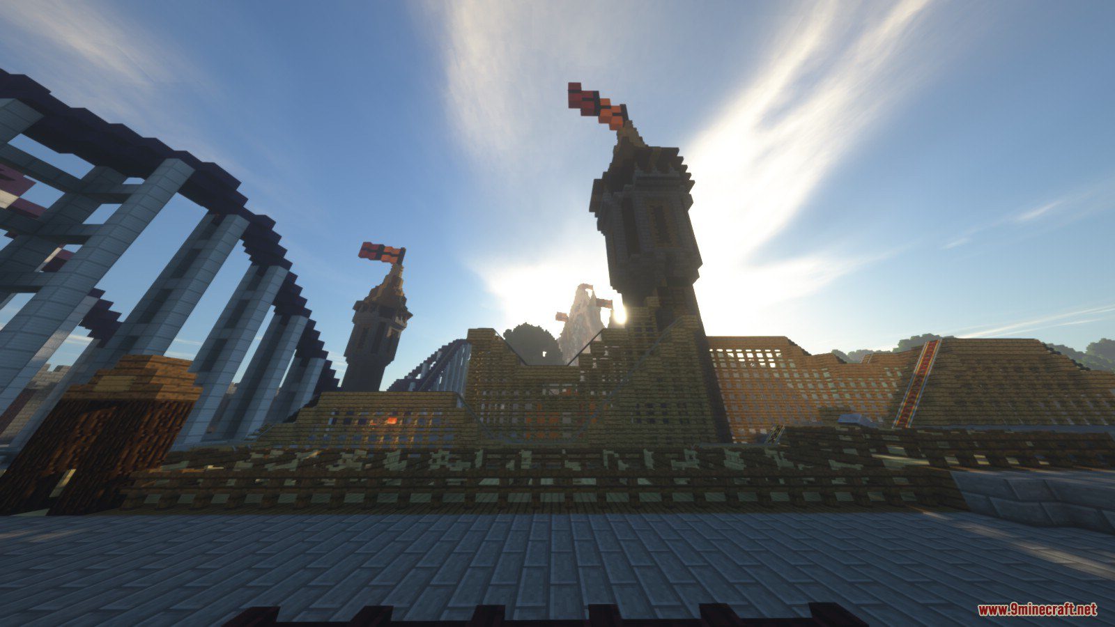 Topo Castle Park Map 1.12.2, 1.12 for Minecraft 7