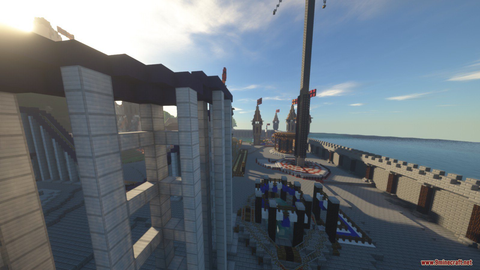 Topo Castle Park Map 1.12.2, 1.12 for Minecraft 9