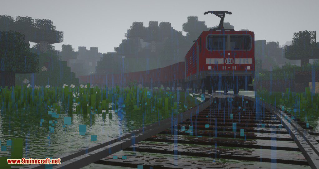 Trains Mod 1.12.2 (More Trains and More Types of Rails) 13