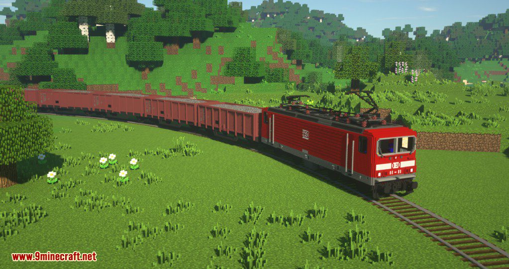 Trains Mod 1.12.2 (More Trains and More Types of Rails) 14