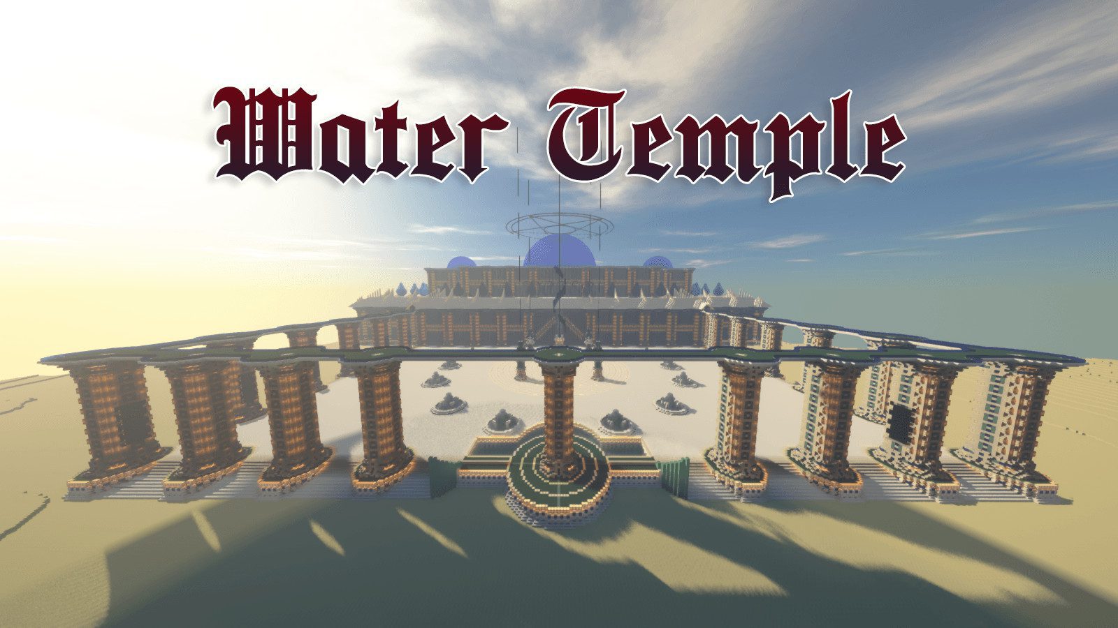 Water Temple Map 1.12.2, 1.12 for Minecraft 1