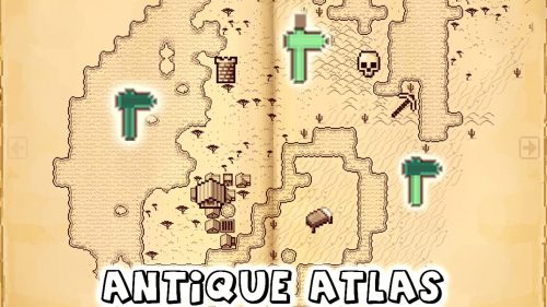 Atlas Extras Mod 1.12.2 (Small Antique Atlas Addon) Thumbnail