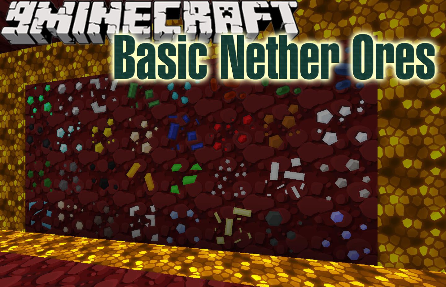 Basic Nether Ores Mod (1.20.1, 1.19.2) - Find Diamonds Easily 1