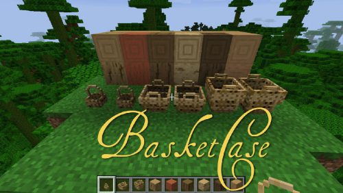 BasketCase Mod 1.12.2 (Let’s go to the Forest Picking Mushrooms) Thumbnail