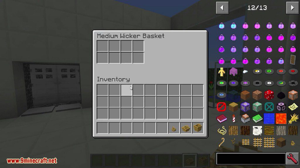 BasketCase Mod 1.12.2 (Let's go to the Forest Picking Mushrooms) 4