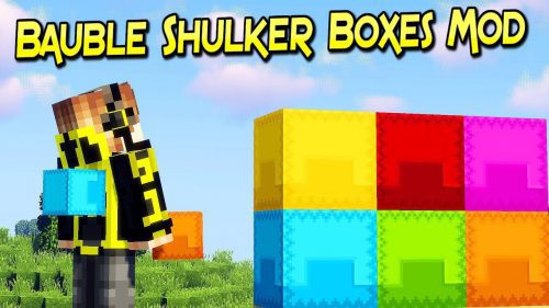 Bauble Shulker Boxes Mod 1.12.2 (Turn Your Shulker Box as a Backpack) Thumbnail