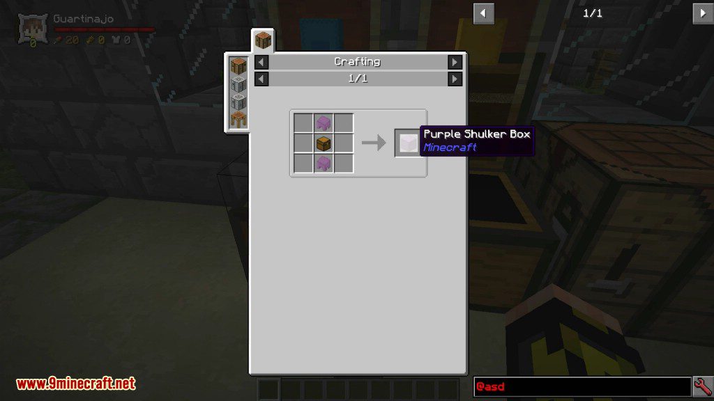 Bauble Shulker Boxes Mod 1.12.2 (Turn Your Shulker Box as a Backpack) 11