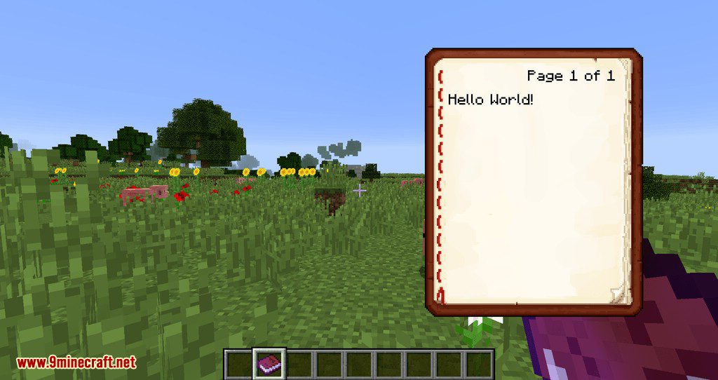 Book Display Mod 1.16.5, 1.15.2 (Read Books While Playing) 2