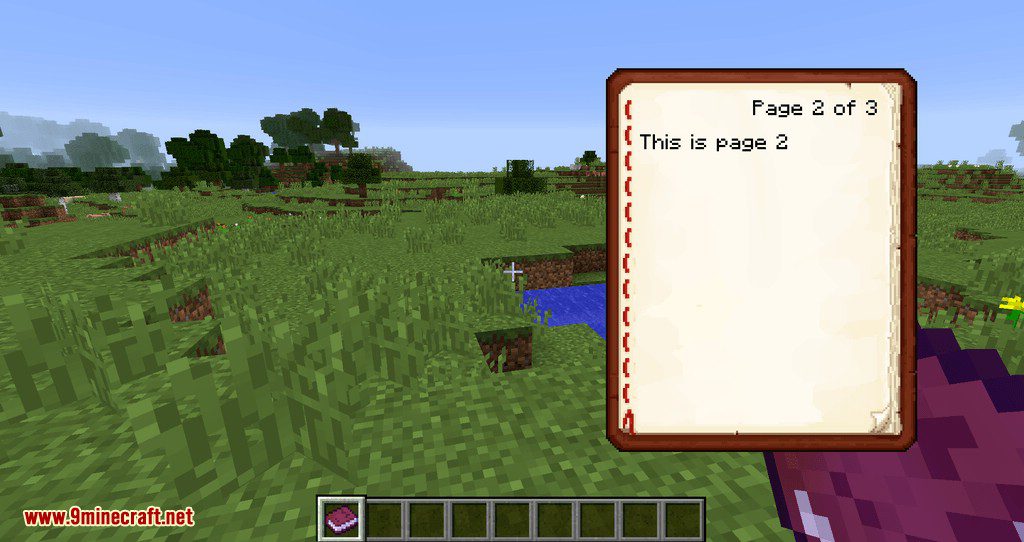 Book Display Mod 1.16.5, 1.15.2 (Read Books While Playing) 3