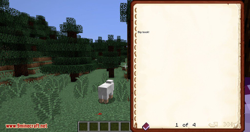 Book Display Mod 1.16.5, 1.15.2 (Read Books While Playing) 7