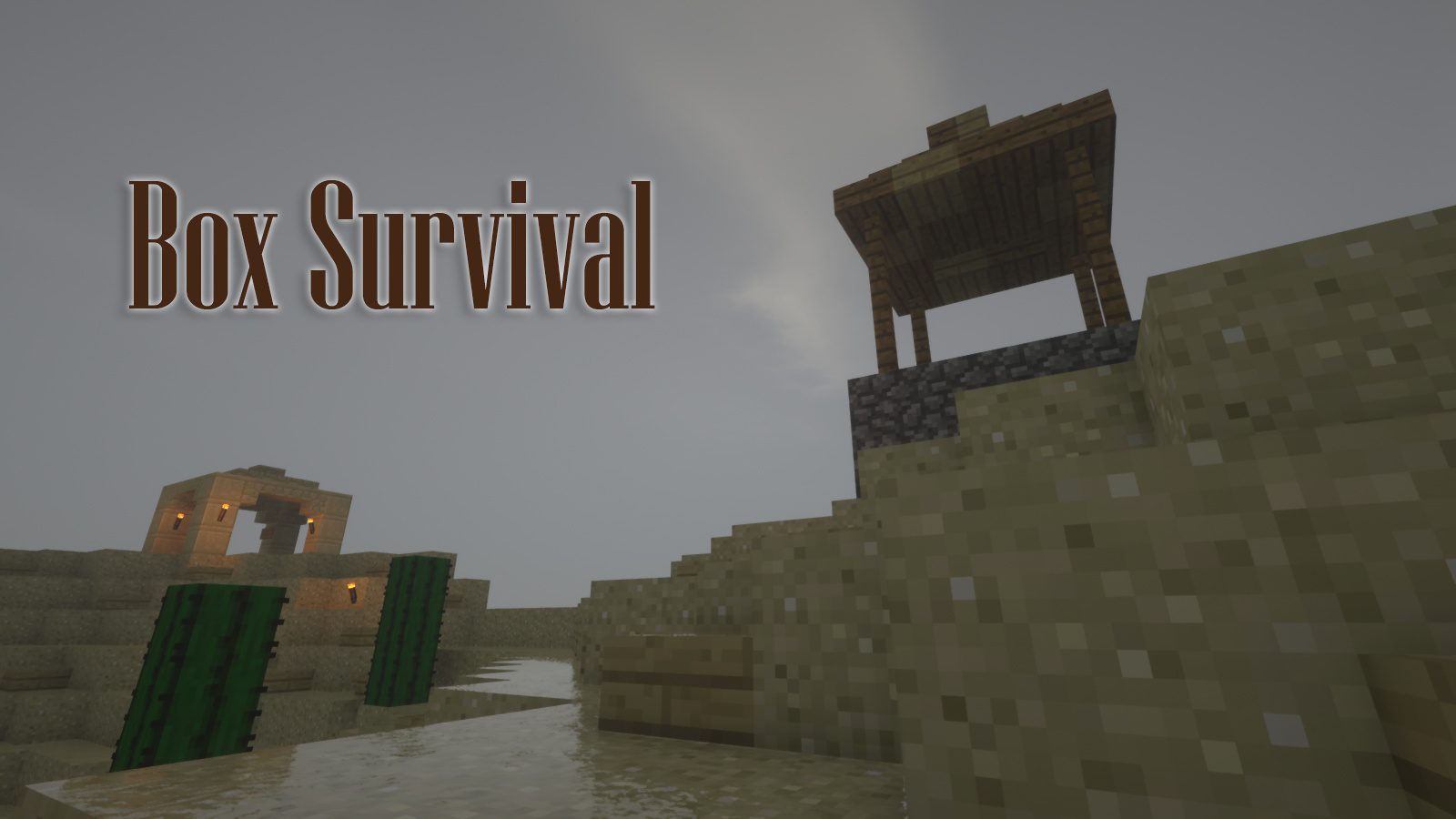 Box Survival Map 1.12.2, 1.12 for Minecraft 1