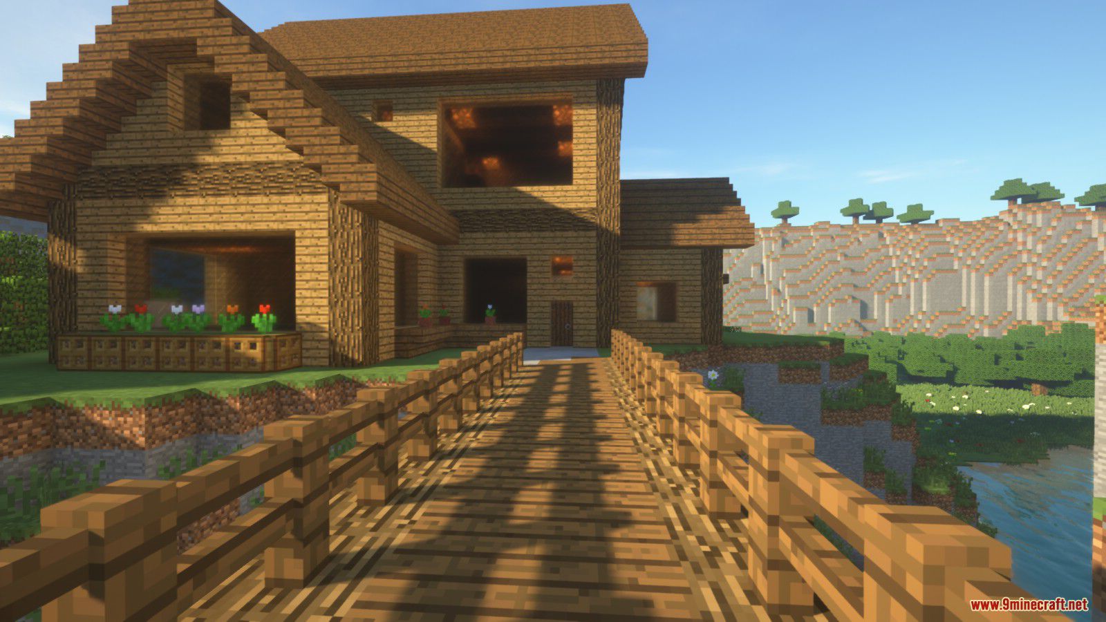 Cliffside Wooden Mansion Map 1.12.2, 1.12 for Minecraft 13