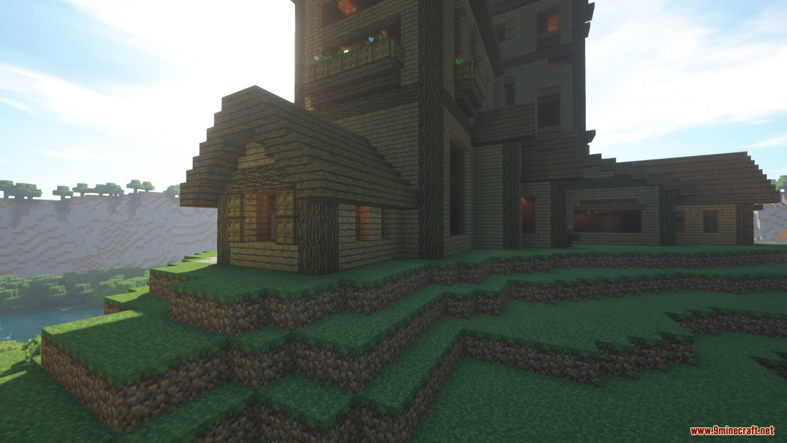 Cliffside Wooden Mansion Map 1.12.2, 1.12 for Minecraft 6