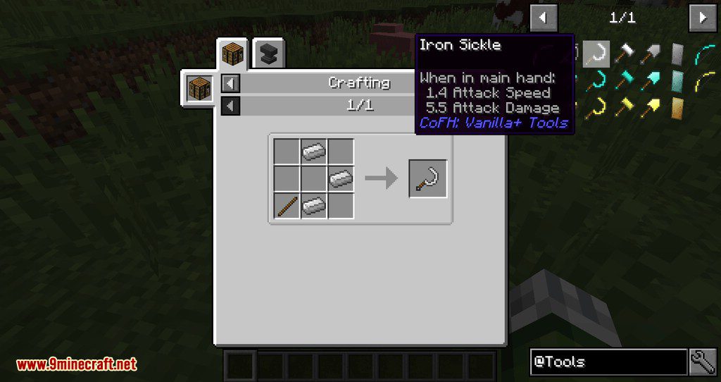 CoFH Vanilla+ Tools Mod 1.12.2 (Impressive Tools In Vanilla Materials) 10