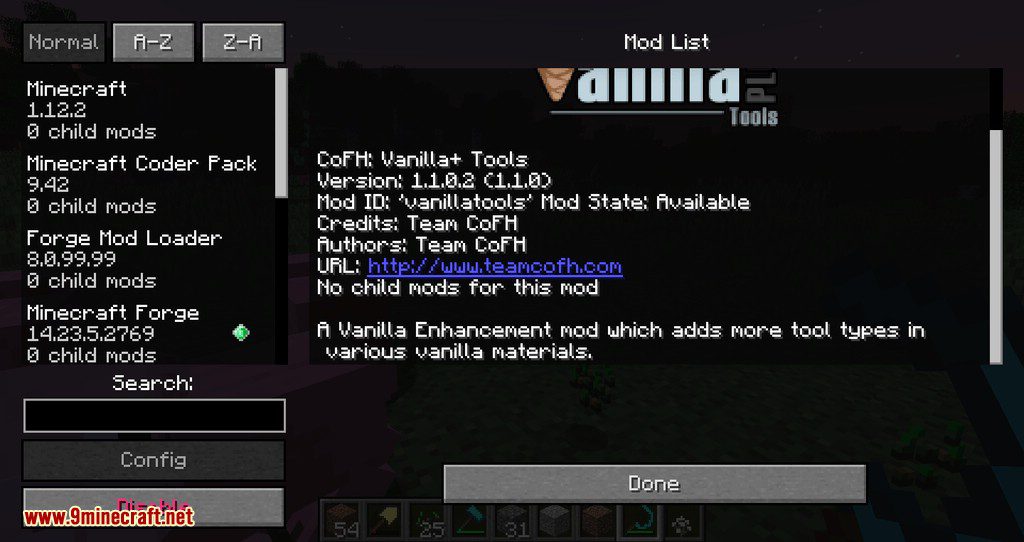 CoFH Vanilla+ Tools Mod 1.12.2 (Impressive Tools In Vanilla Materials) 15